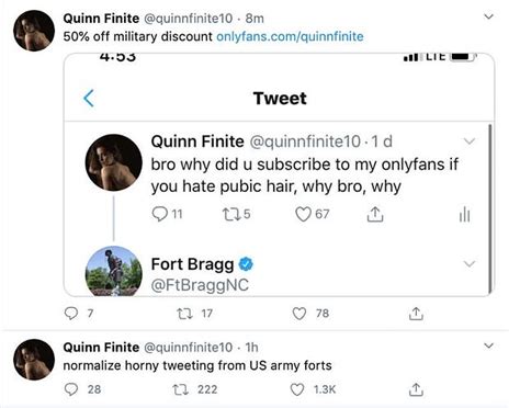 Fort Bragg’s horny tweets out OnlyFans worker to her family